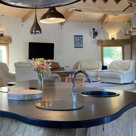 la cuisine du gîte de la RoundHouse