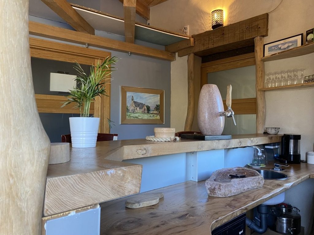 équipements du gîte : photos du bar