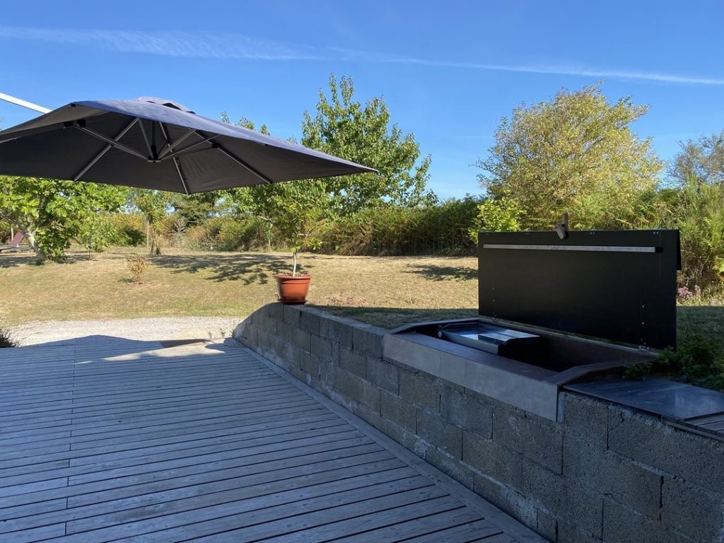 espaces extérieurs du gîte